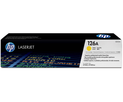 Toner HP 126A yellow 1000str.